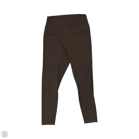 Athletic Leggings By Crz Yoga In Brown, Size: Xl