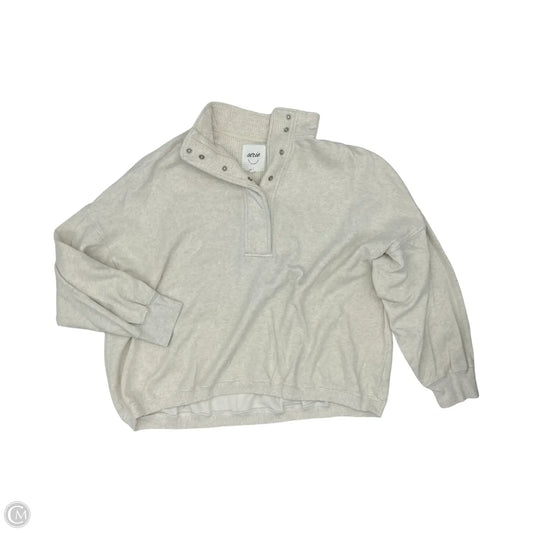 Sweatshirt Collar By Aerie In Tan, Size: Xxl