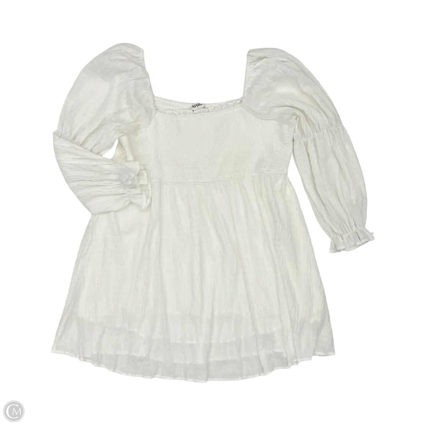 Dress Party Short By Arula In White, Size: 2x