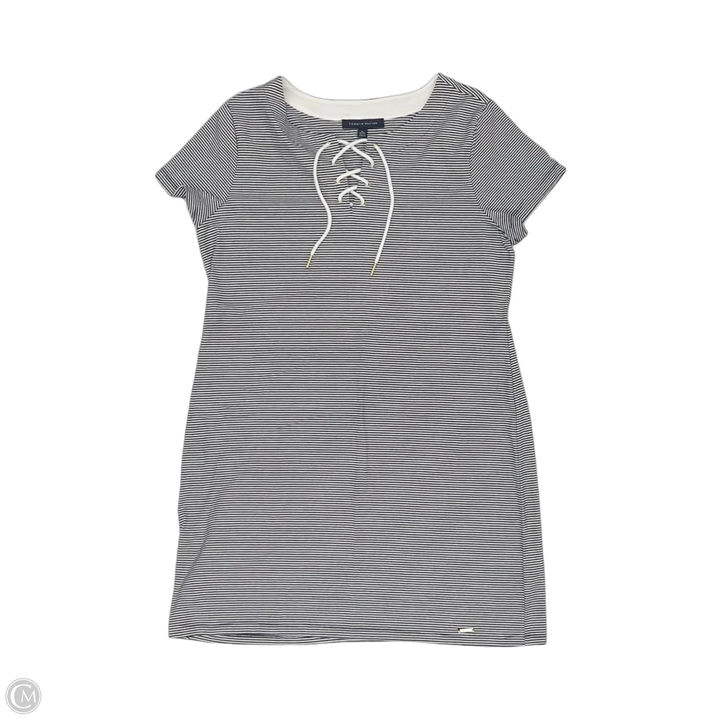 Dress Work By Tommy Hilfiger In Striped Pattern, Size: Xl