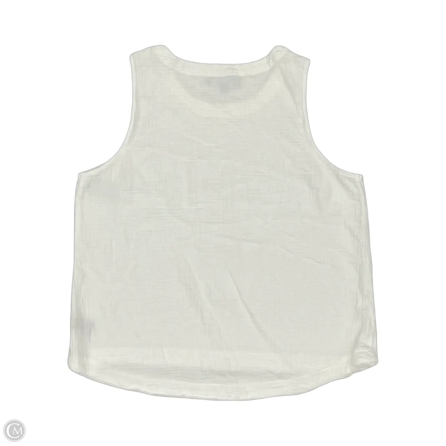 Blouse Sleeveless By Marled In White, Size: Xl
