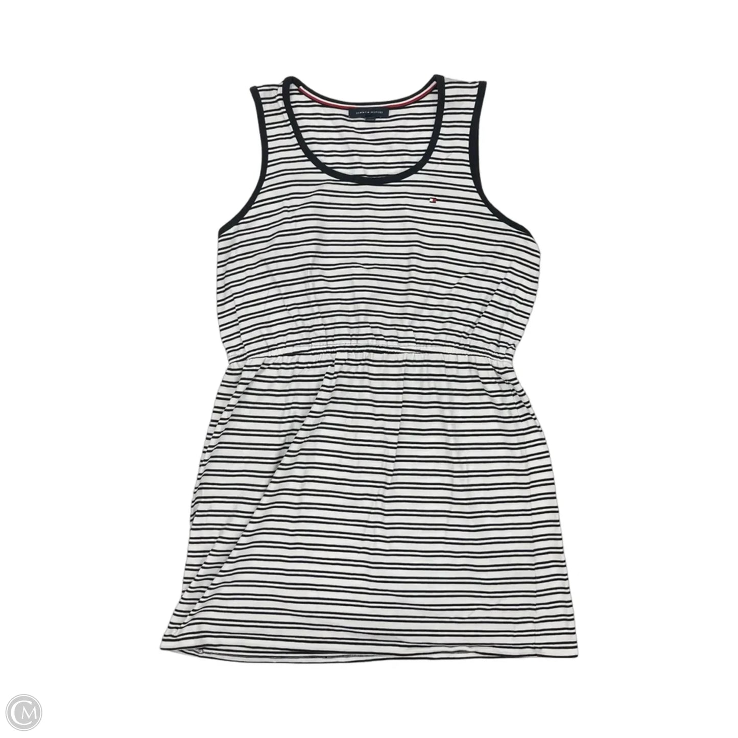 Dress Casual Short By Tommy Hilfiger In Striped Pattern, Size: Xl