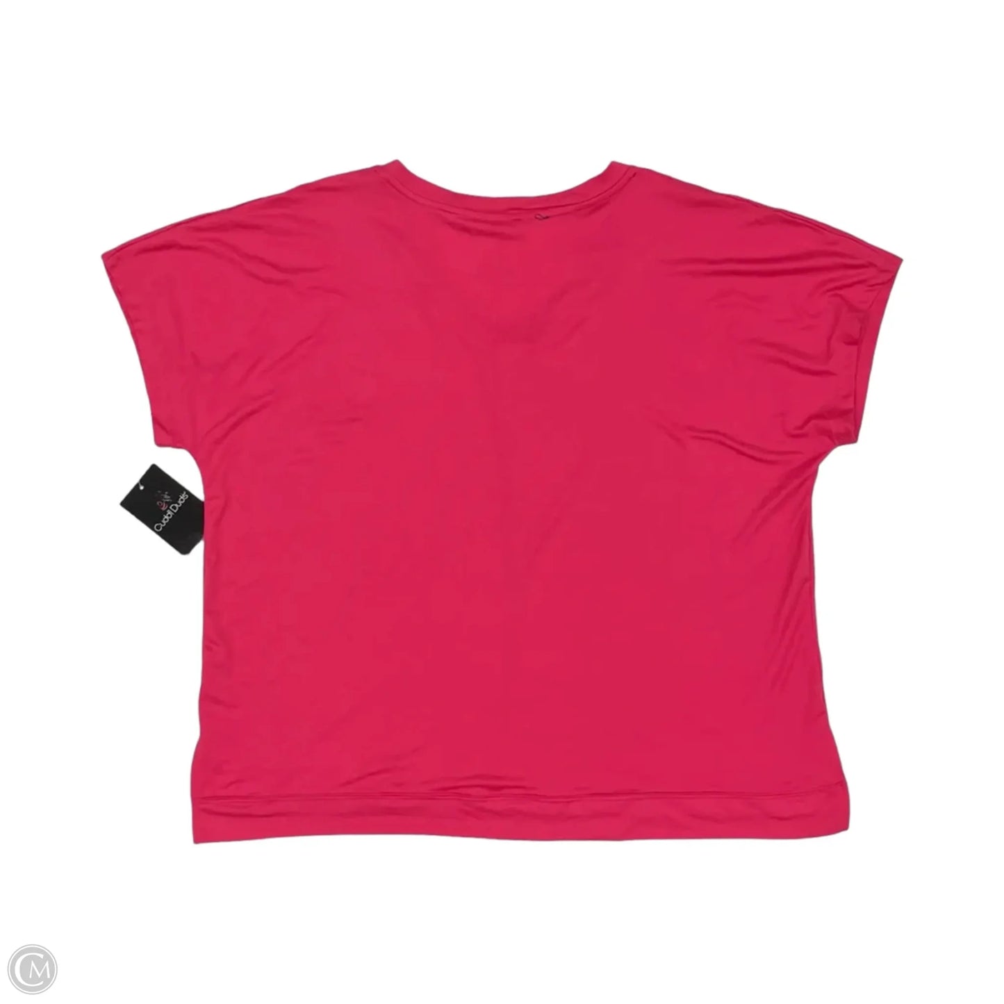 Top Short Sleeve By Cuddl Duds In Pink, Size: Xl