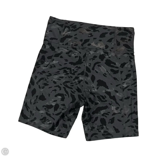Athletic Shorts By Cmf In Black & Grey, Size: L
