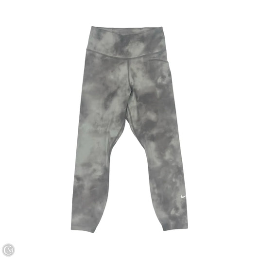 Athletic Leggings Capris By Nike In Grey, Size: Xs
