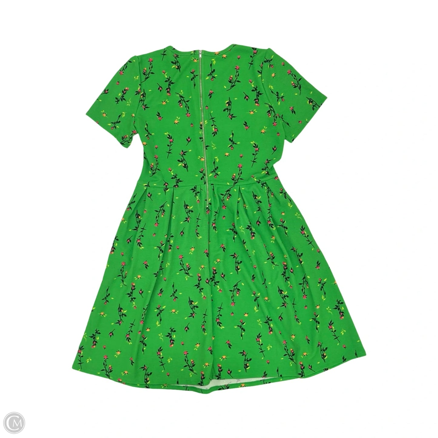 Dress Casual Midi By Lularoe In Floral Print, Size: 2x