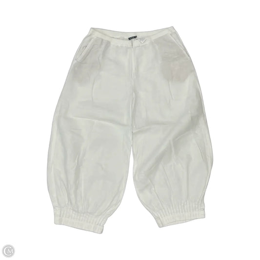 Pants Linen By Clothes Mentor In White, Size: Xl