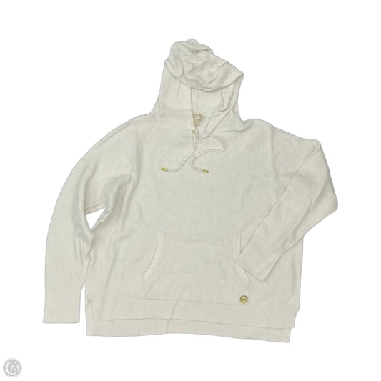 Sweater Designer By Michael Kors In White, Size: Xl