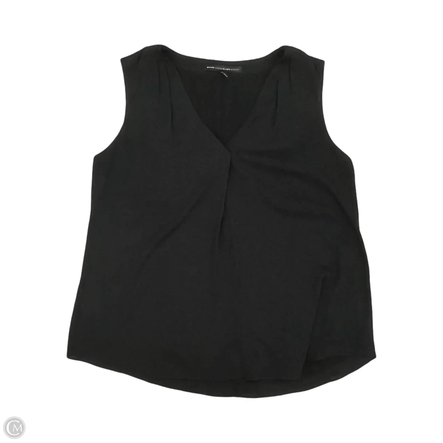 Blouse Sleeveless By White House Black Market In Black, Size: M