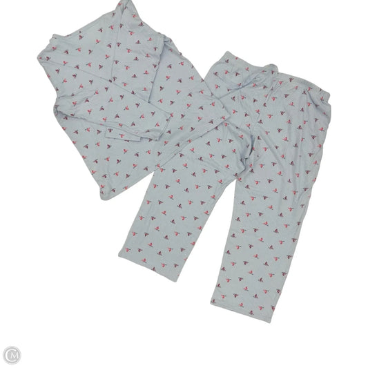 Pajamas 2pc By Croft And Barrow In Blue & Red, Size: Xl