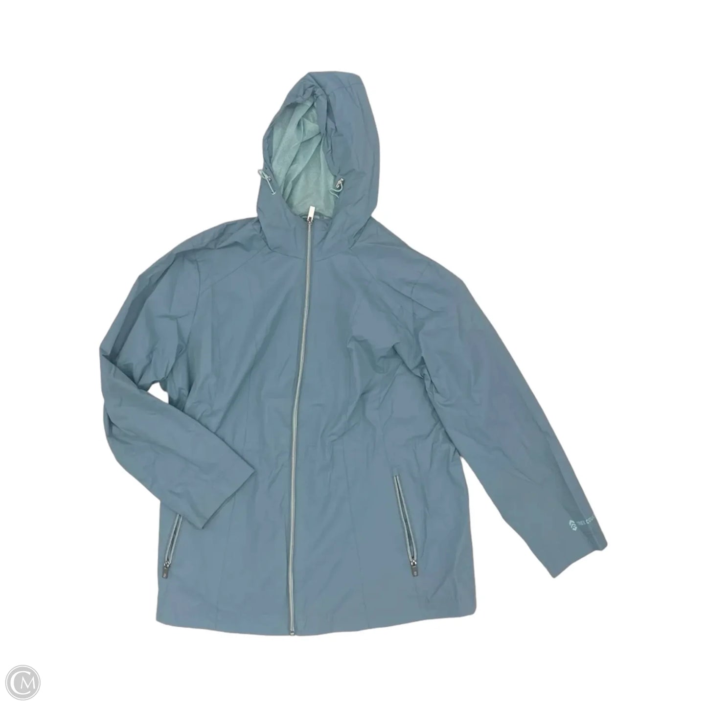 Jacket Other By Free Country In Blue, Size: 1x