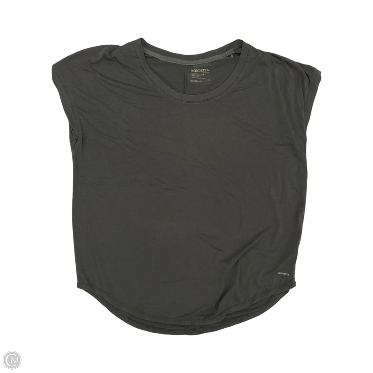 Top Short Sleeve By Mondetta In Green, Size: S