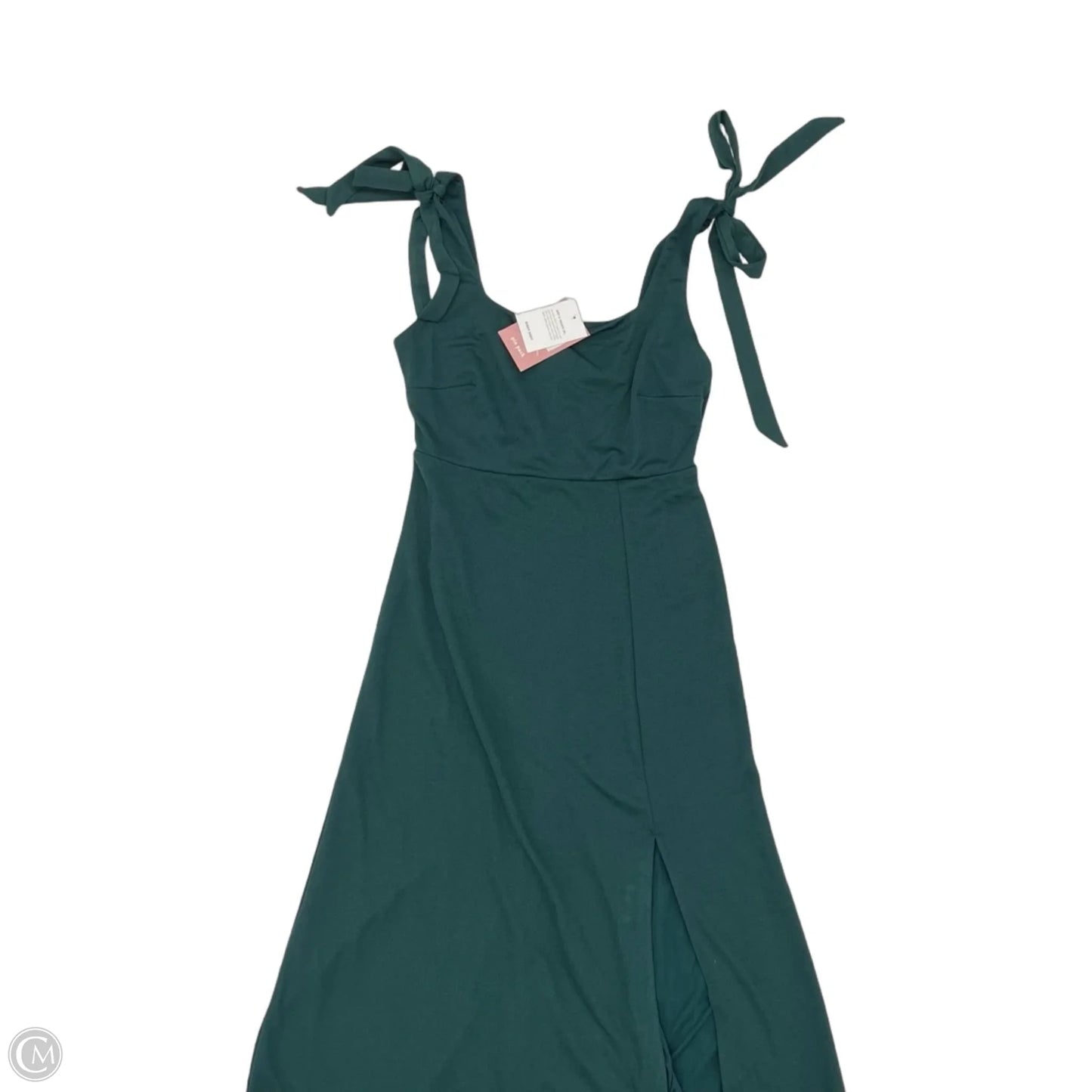 Dress Party Long By Clothes Mentor In Green, Size: M