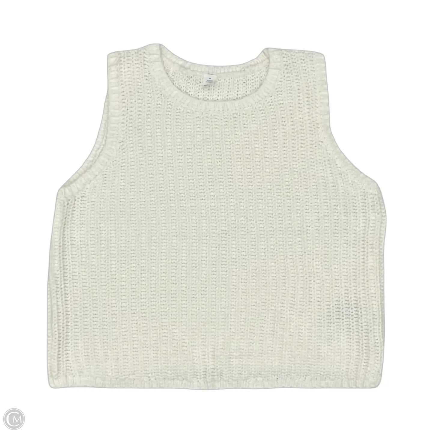 Top Sleeveless By Old Navy In Cream, Size: M
