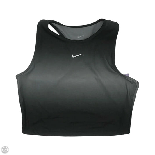 Athletic Tank Top By Nike In Grey, Size: L