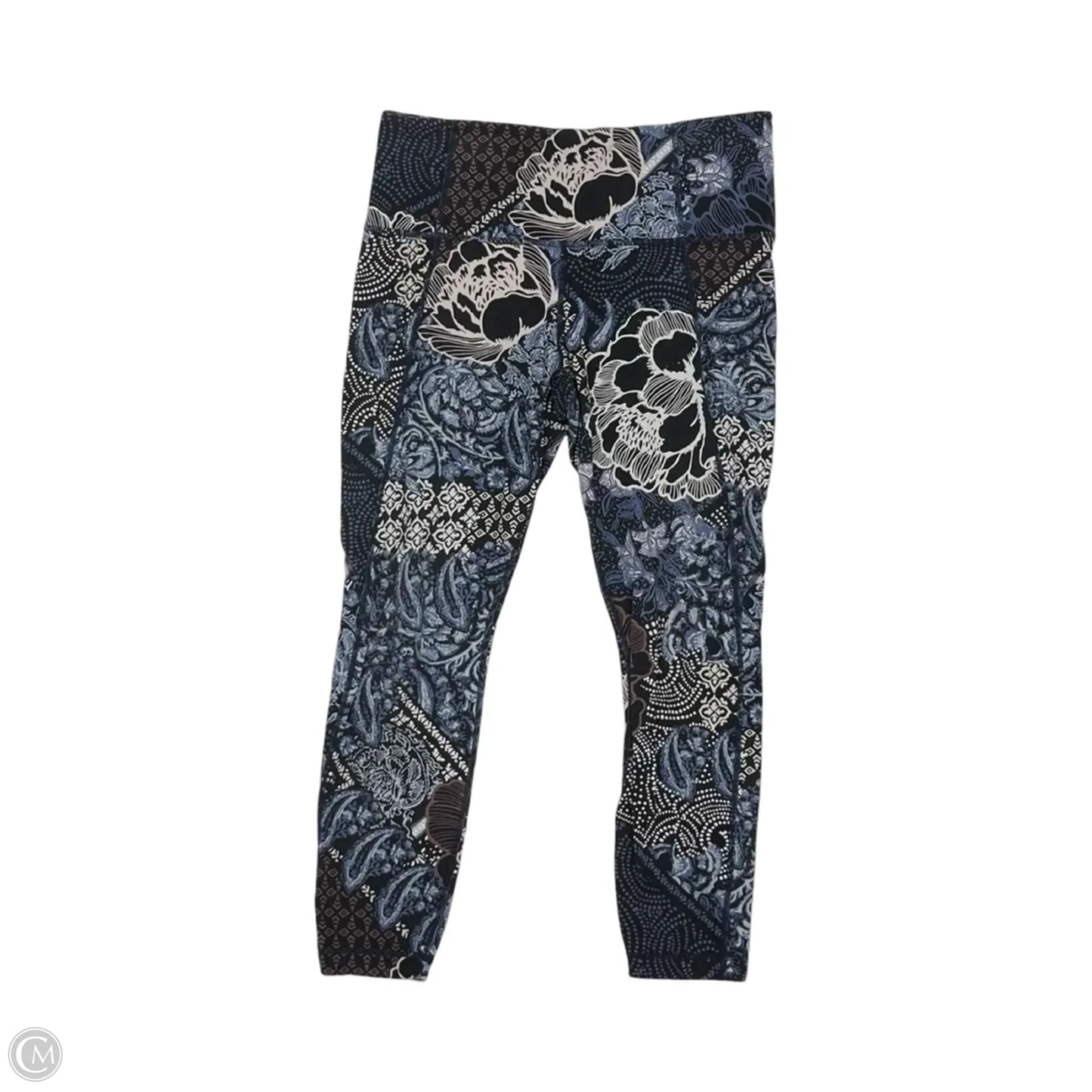 Athletic Leggings Capris By Athleta In Floral Print, Size: Sp