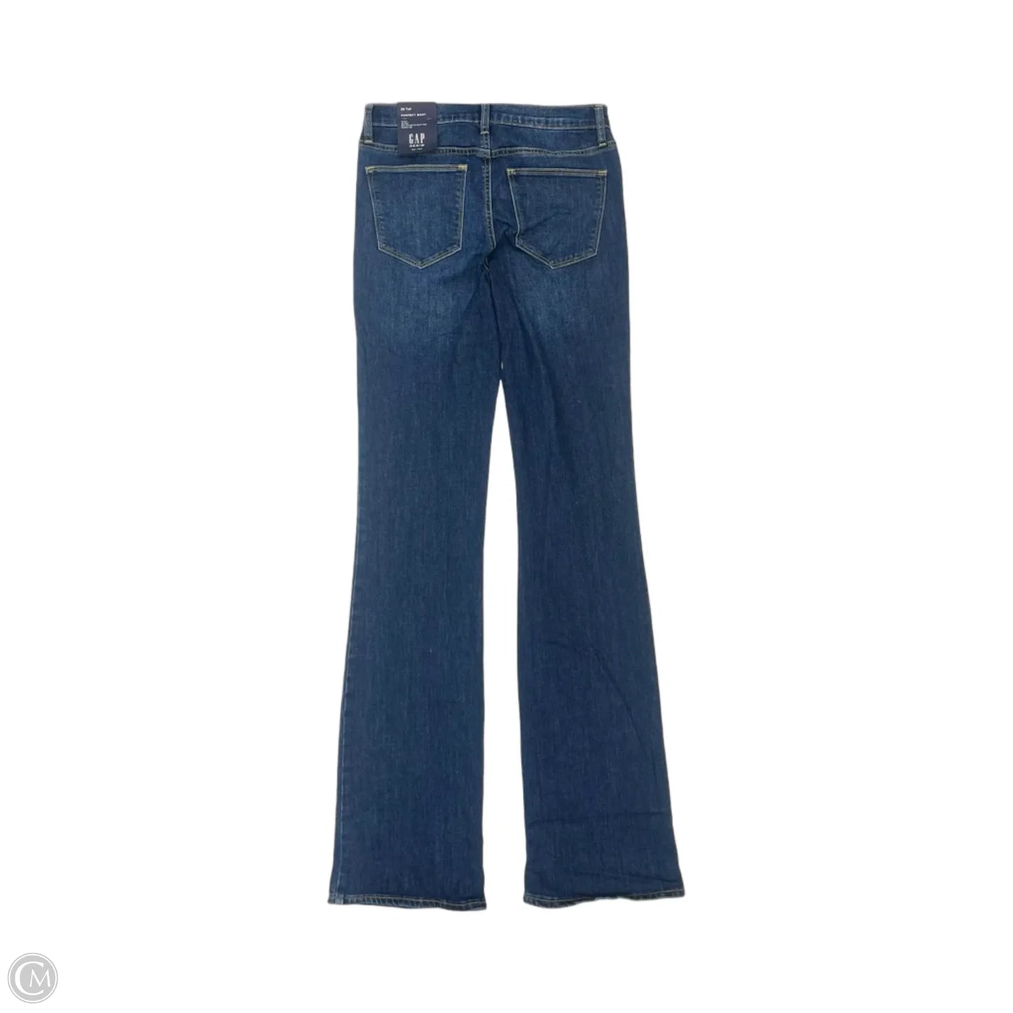 Jeans Boot Cut By Gap In Blue Denim, Size: 6