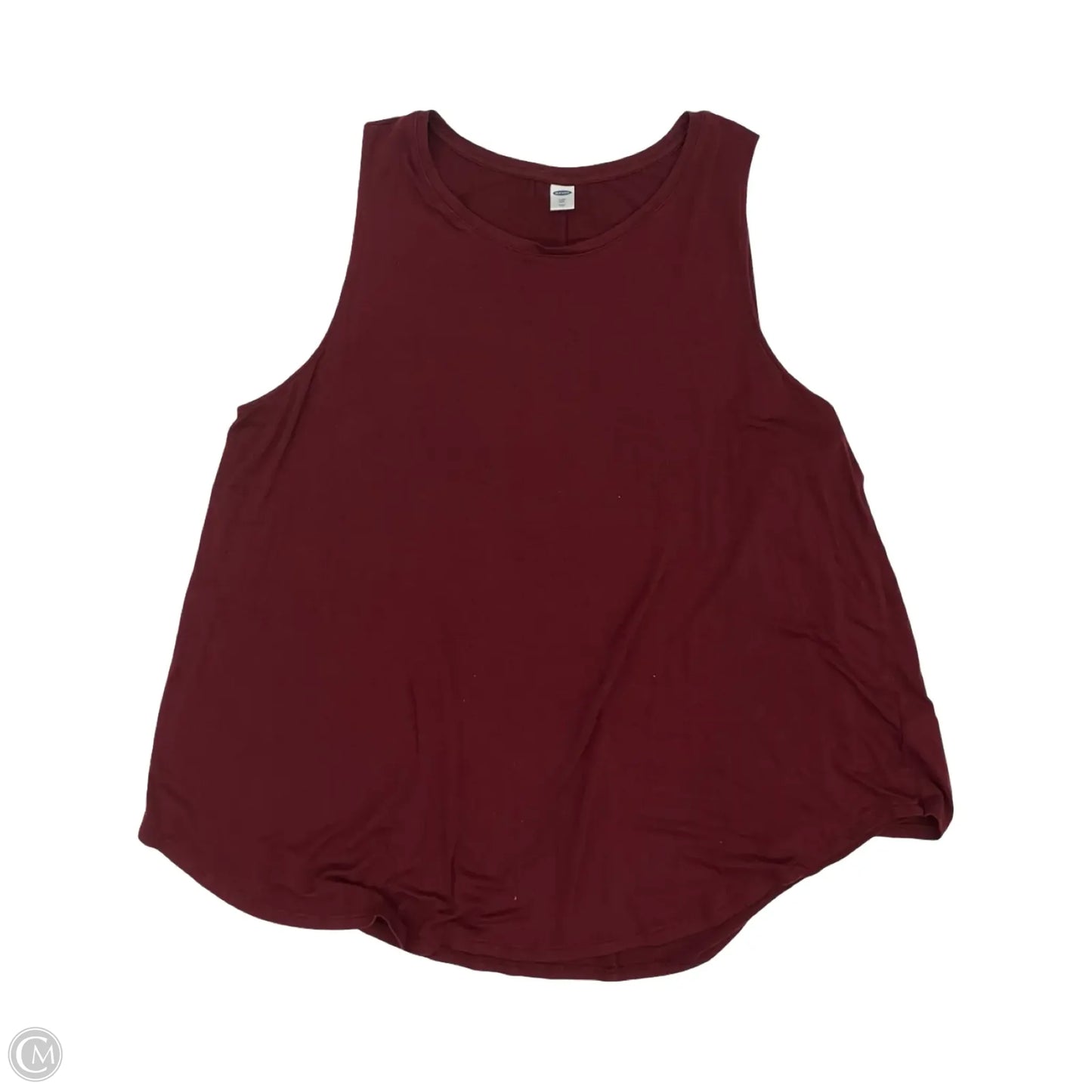 Top Sleeveless By Old Navy In Red, Size: Xxl