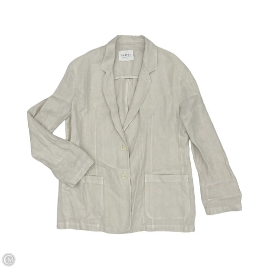 Blazer By Velvet In Tan, Size: M