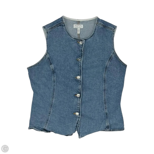 Vest Other By Sofia By Sofia Vergara In Blue Denim, Size: Xl