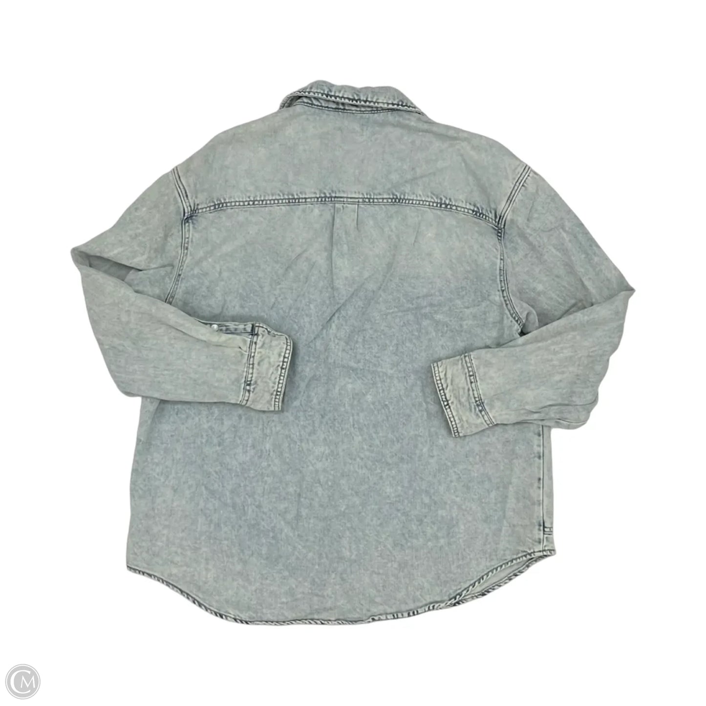 Jacket Denim By Wild Fable In Blue Denim, Size: L