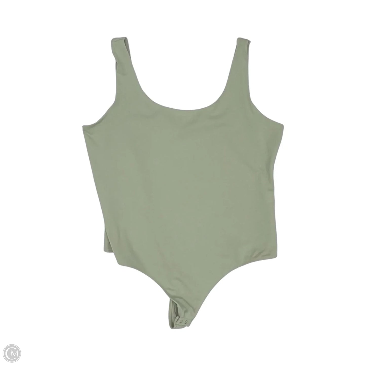 Bodysuit By Express In Green, Size: Xl