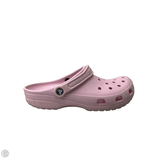 Sandals Sport By Crocs In Pink, Size: 11