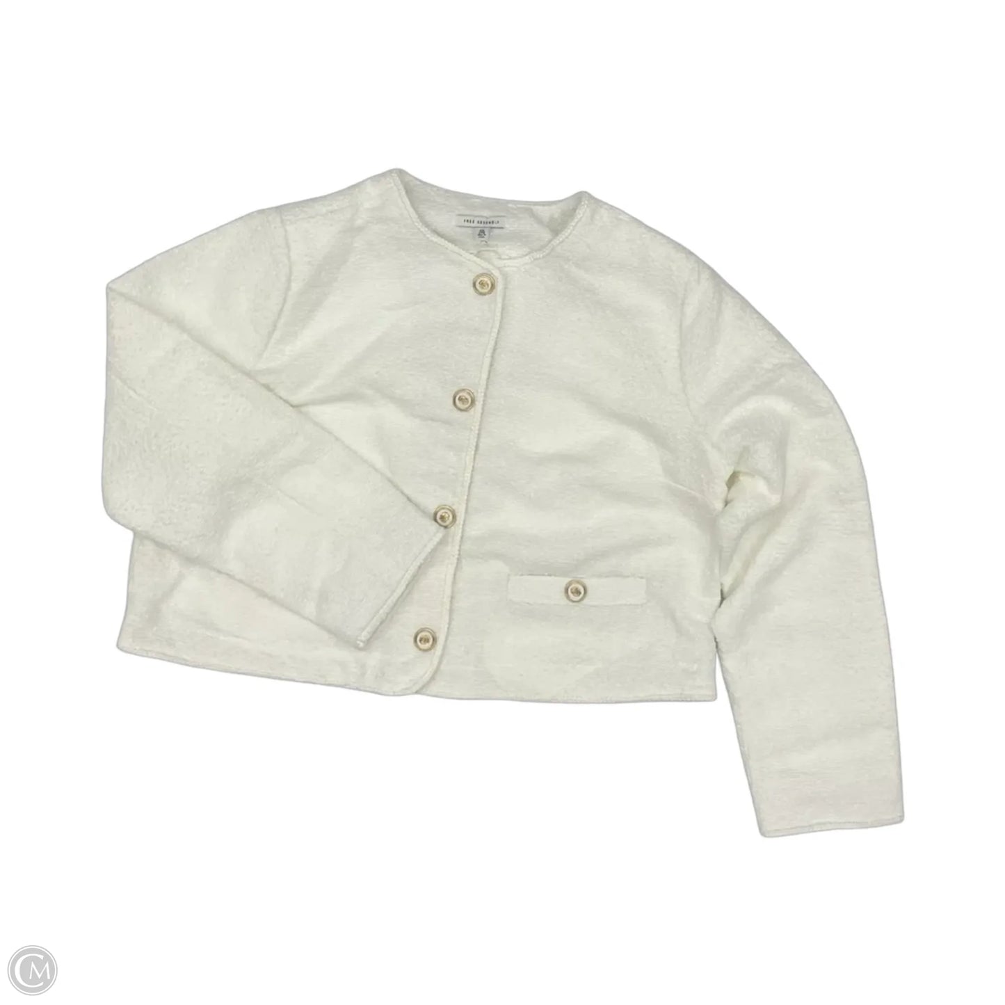 Jacket Other By Free Assembly In Cream, Size: Xxl