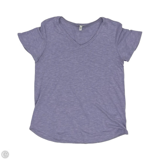 Top Short Sleeve By Jessica Simpson In Purple, Size: M