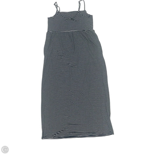 Dress Casual Midi By Old Navy In Striped Pattern, Size: S