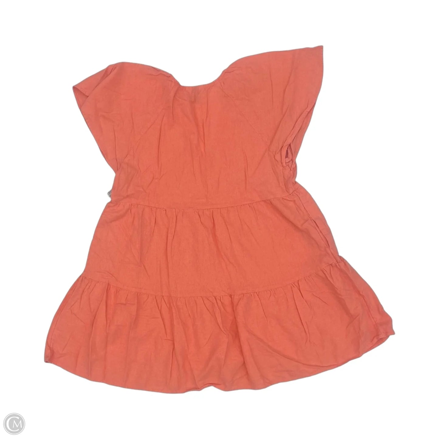 Dress Casual Short By Universal Thread In Orange, Size: L