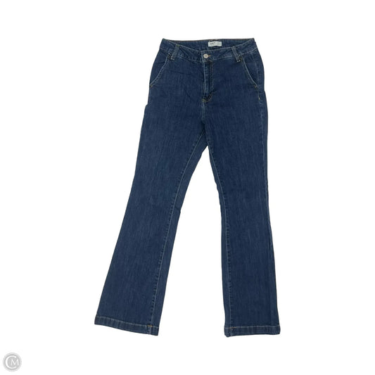 Jeans Straight By Oat In Blue Denim, Size: 6