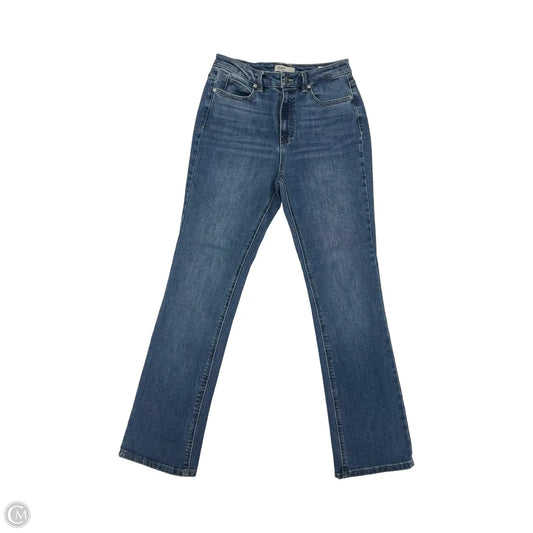 Jeans Straight By Oat In Blue Denim, Size: 4