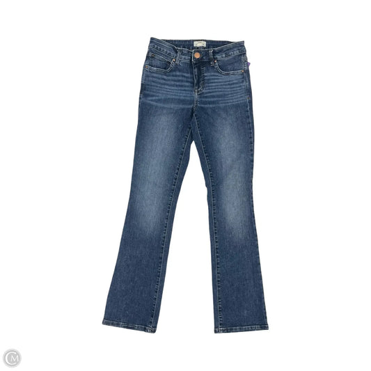 Jeans Boot Cut By Maurices In Blue Denim, Size: 4