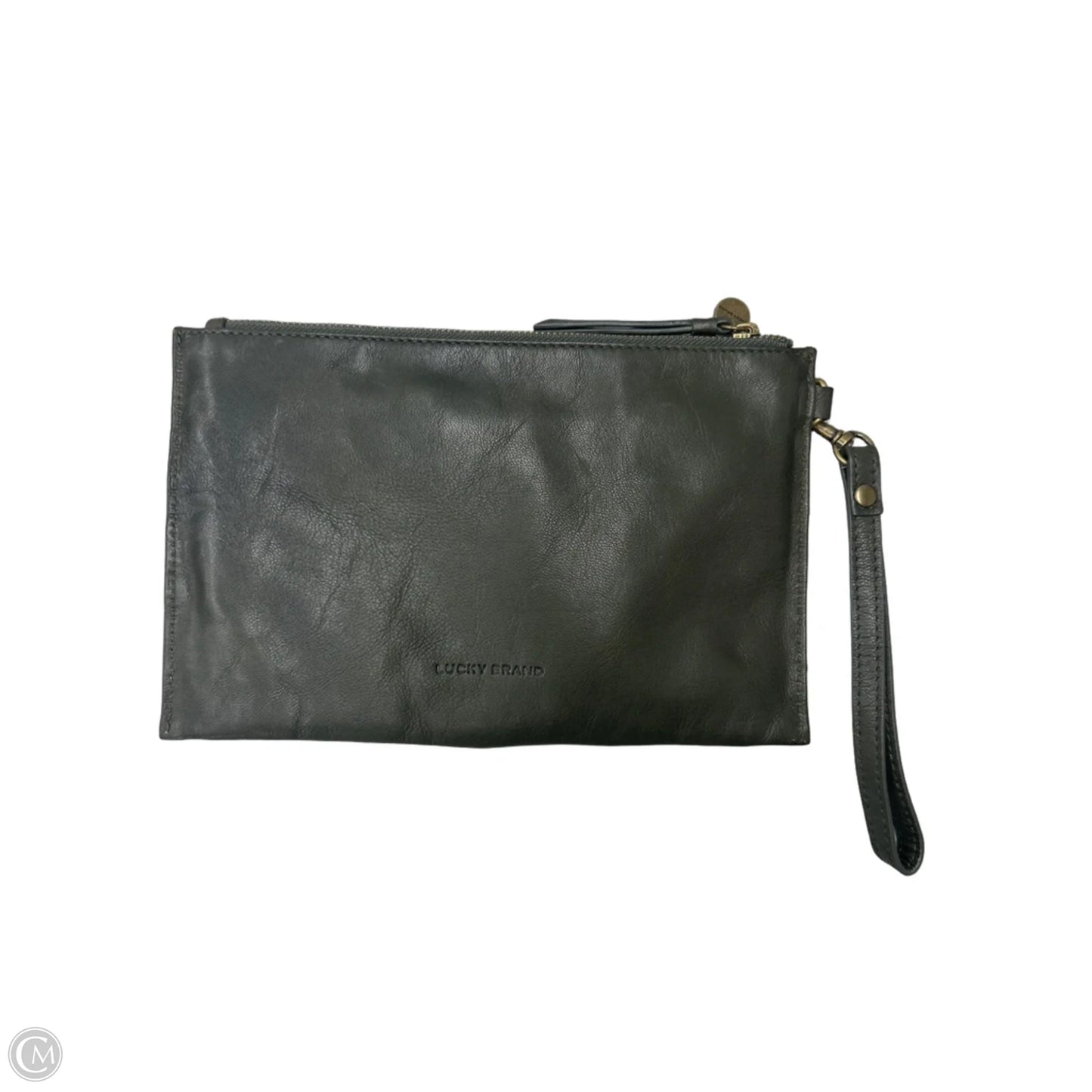 Wristlet Leather By Lucky Brand, Size: Medium