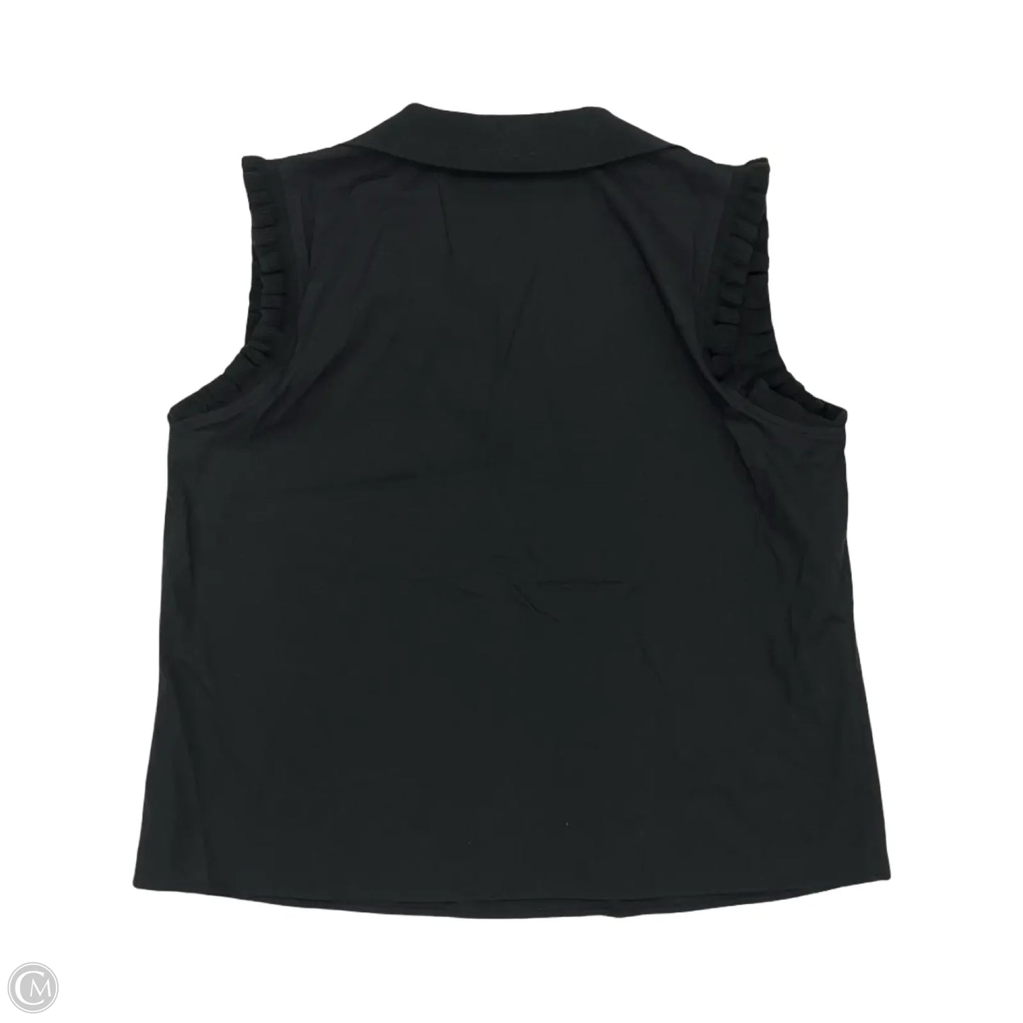 Blouse Sleeveless By Dr2 In Black, Size: L
