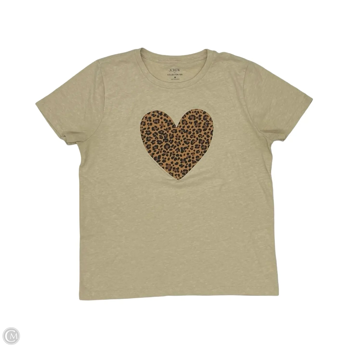 Top Short Sleeve By J. Crew In Brown, Size: M