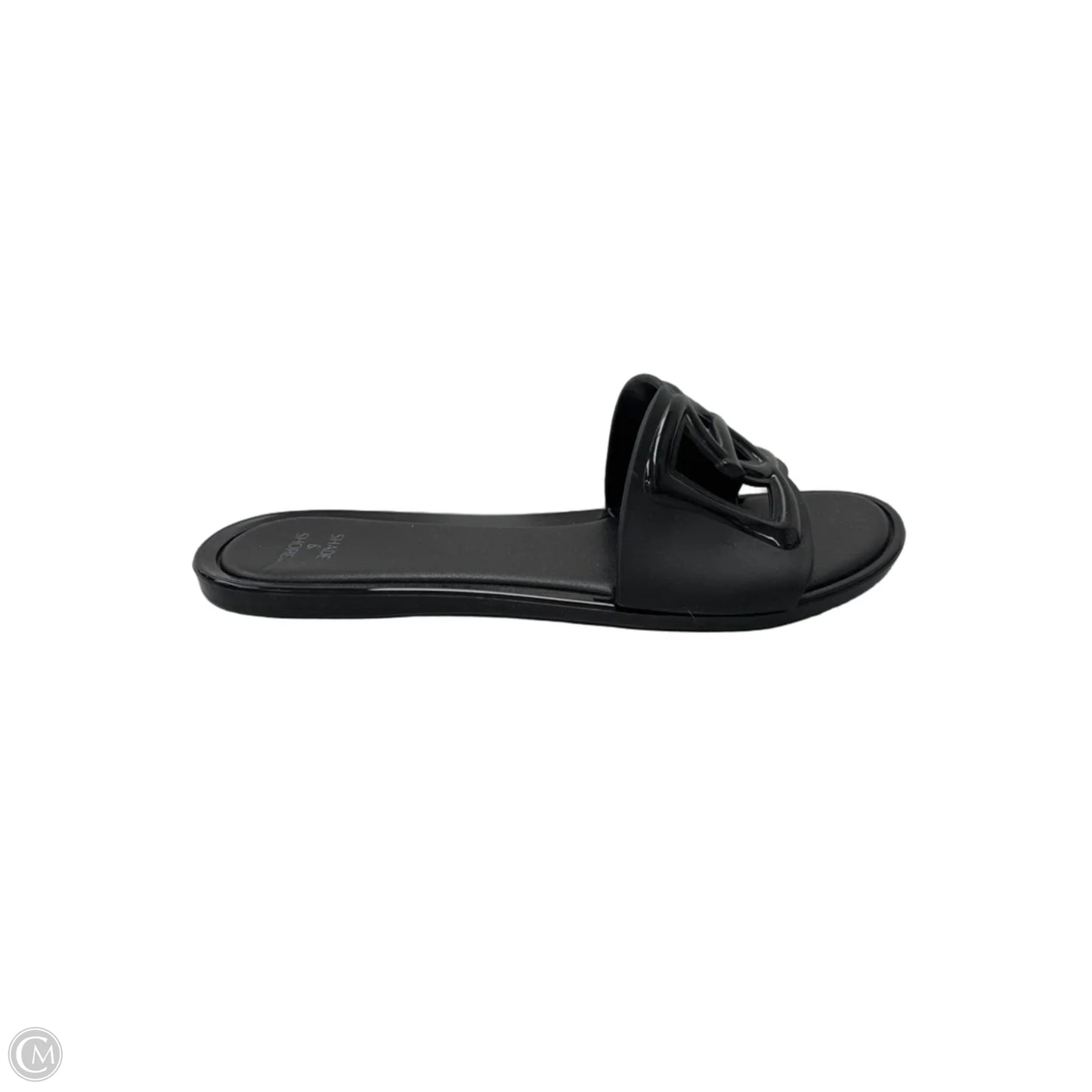 Sandals Flats By Shade & Shore In Black, Size: 8