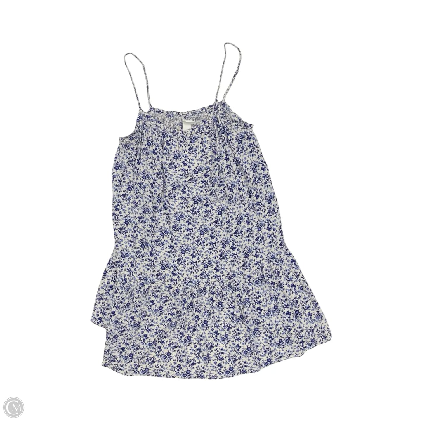 Dress Casual Short By H&m In Floral Print, Size: M