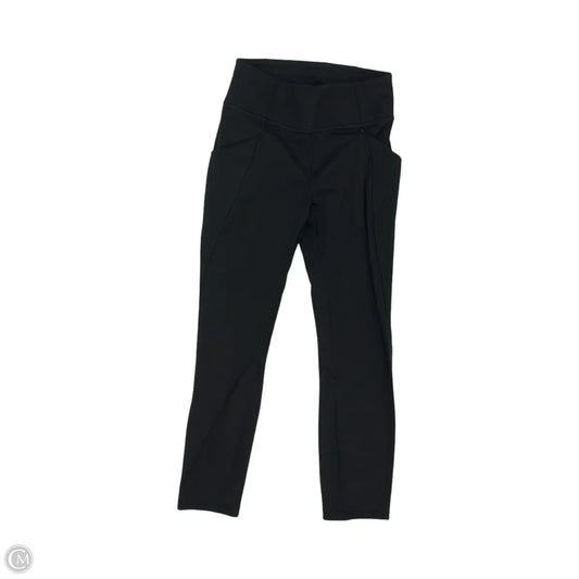 Athletic Leggings Capris By Lululemon In Black, Size: S