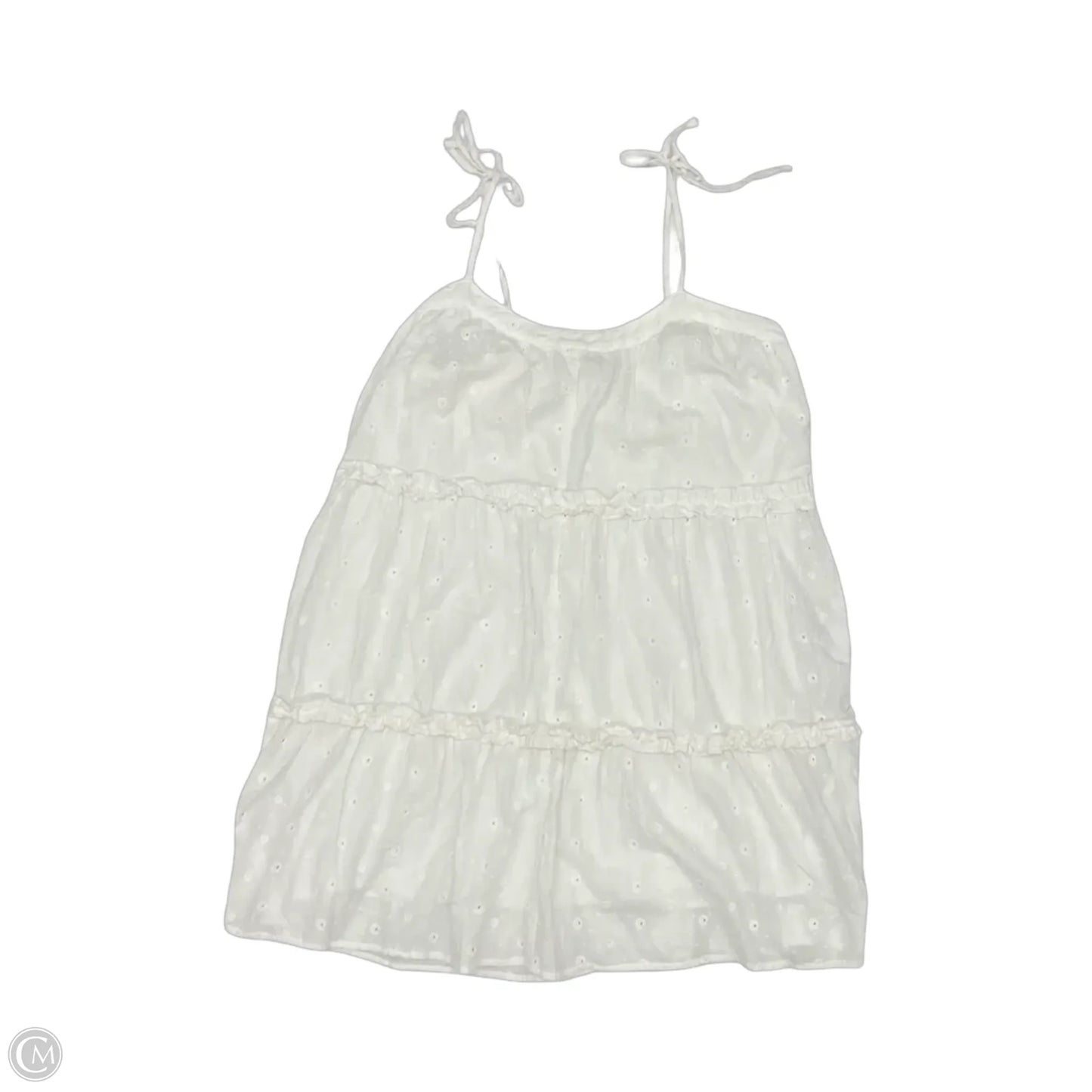Dress Casual Short By Loft In Cream, Size: M