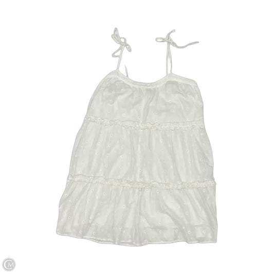 Dress Casual Short By Loft In Cream, Size: M