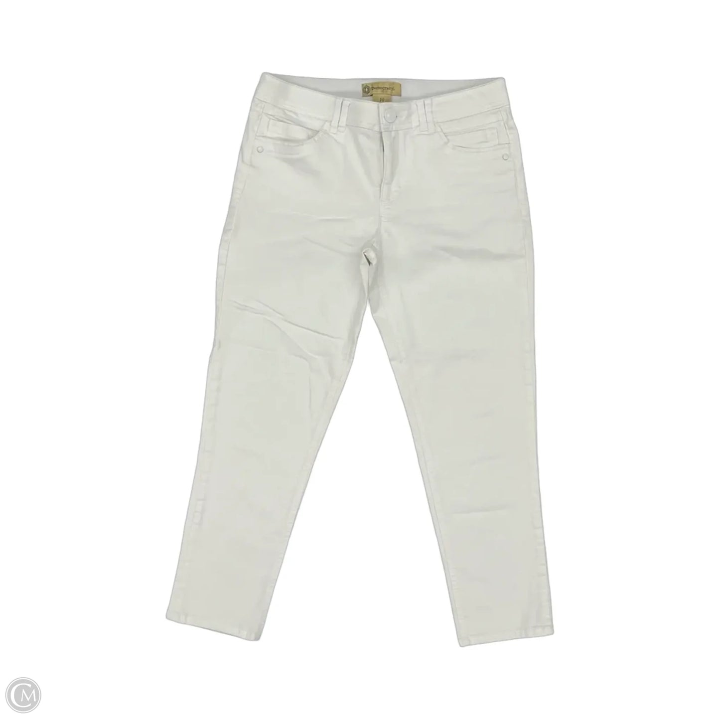 Jeans Skinny By Democracy In White, Size: 10