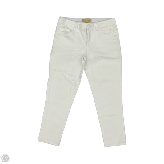 Jeans Skinny By Democracy In White, Size: 10