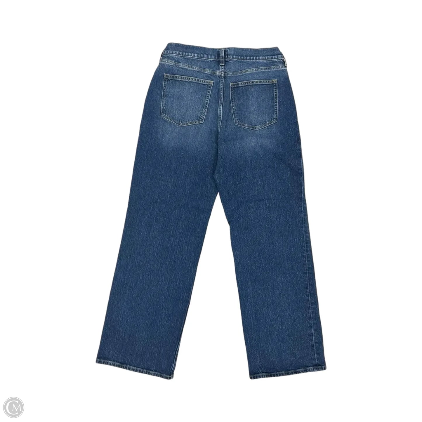 Jeans Straight By J. Crew In Blue Denim, Size: 8