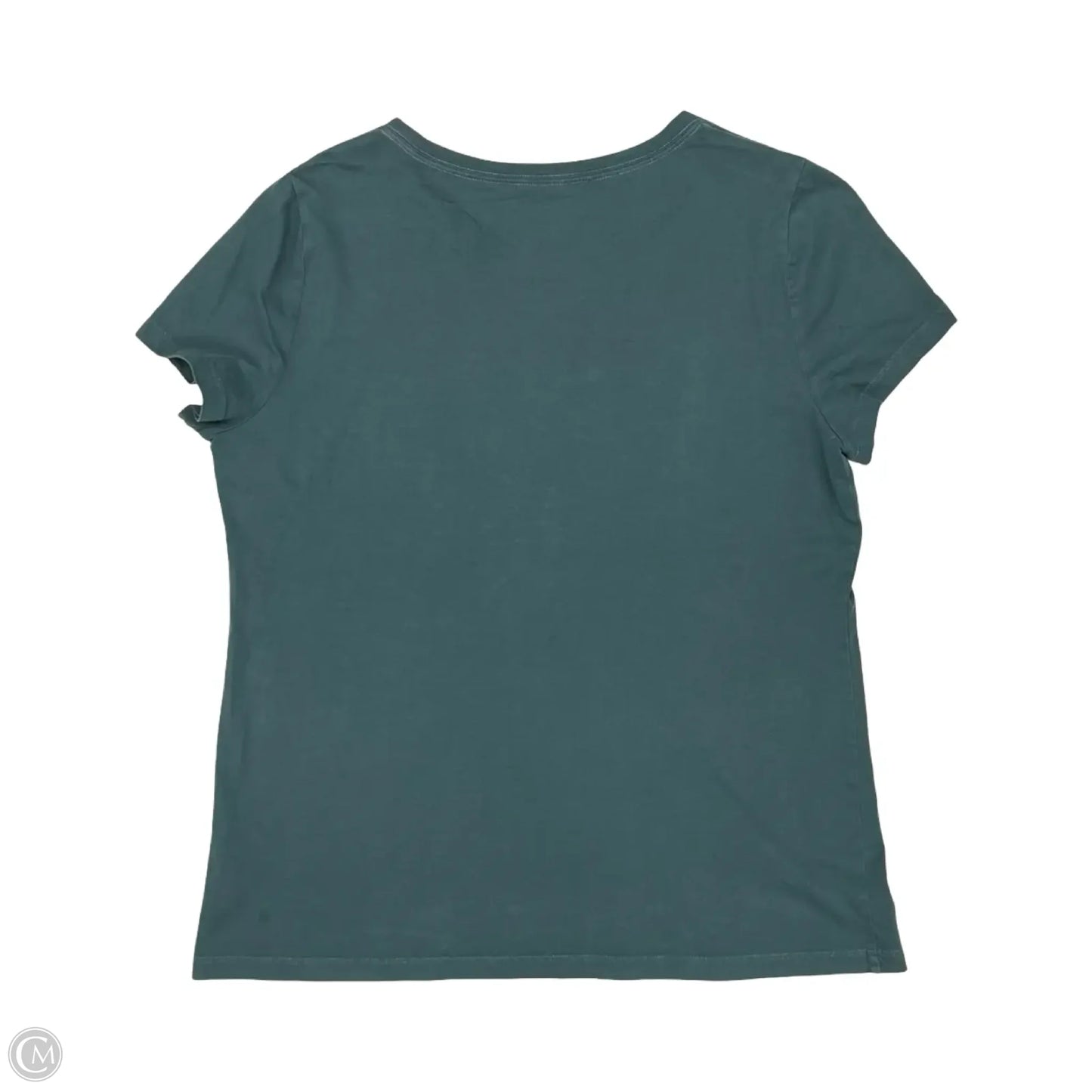 Top Short Sleeve By Gap In Green, Size: L