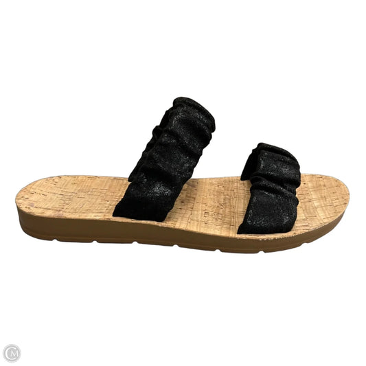 Sandals Flats By Corkys In Black, Size: 8