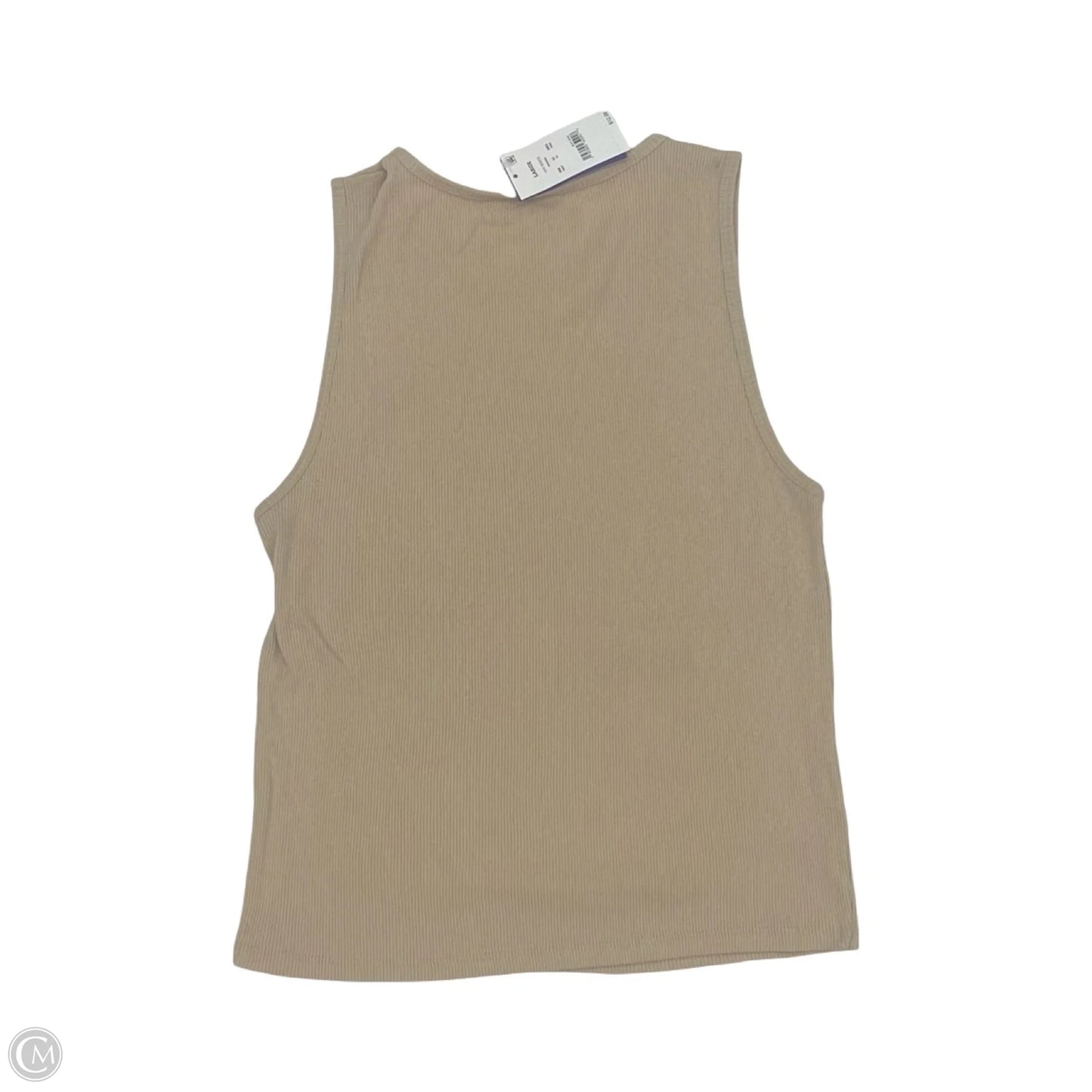 Tank Top By Cmf In Tan, Size: L