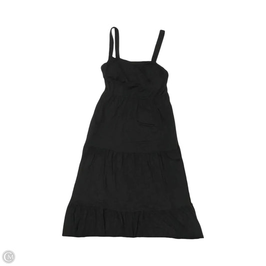 Dress Casual Maxi By Soma In Black, Size: L