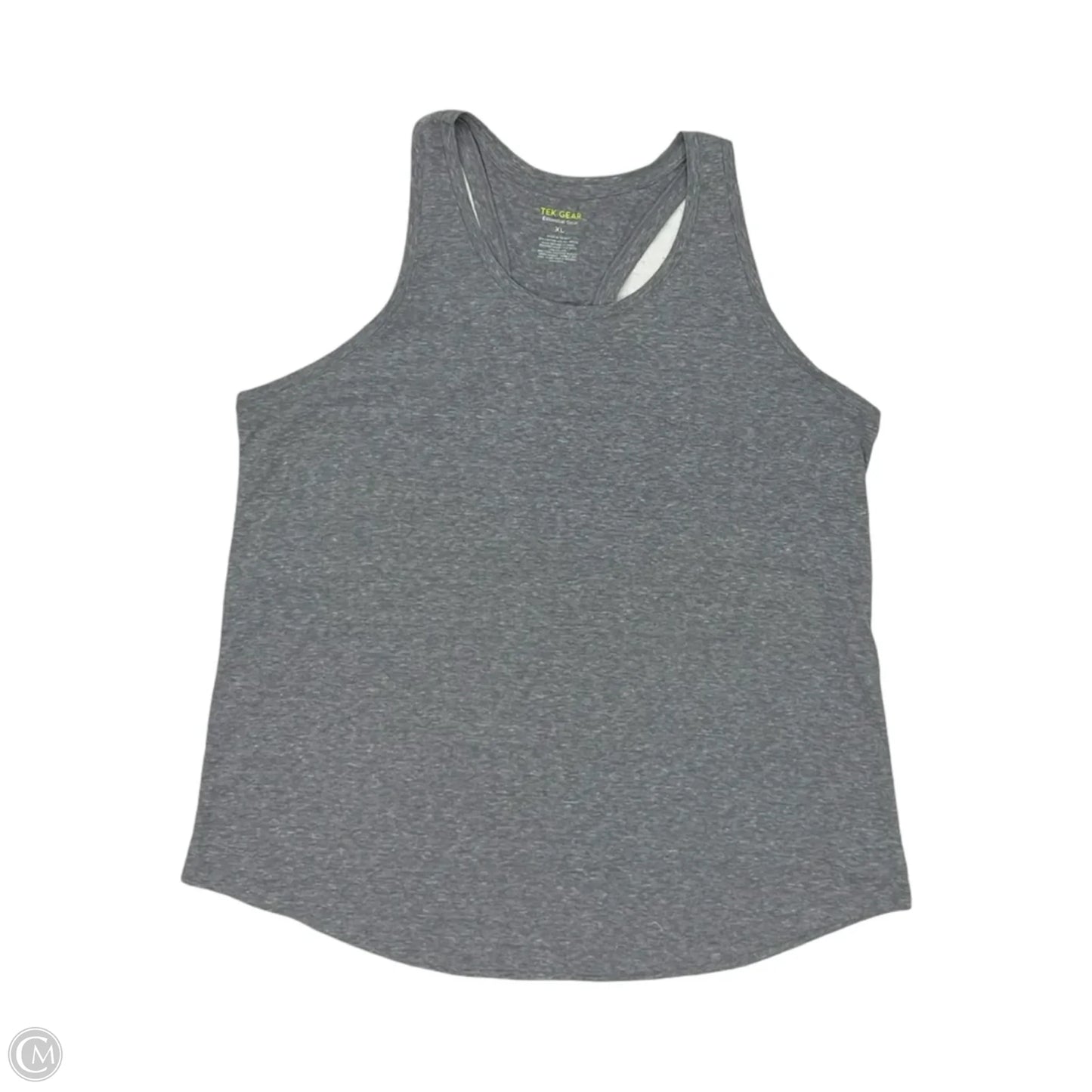 Athletic Tank Top By Tek Gear In Grey, Size: Xl
